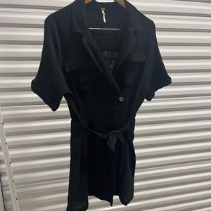 Free People Button Dress